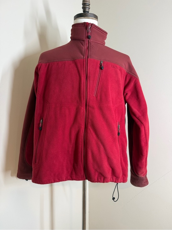 L.L. Bean Other - LL Bean Men’s Polartec Thinsulate Soft Shell -SZ L- Burgundy Flex Fleece Jacket